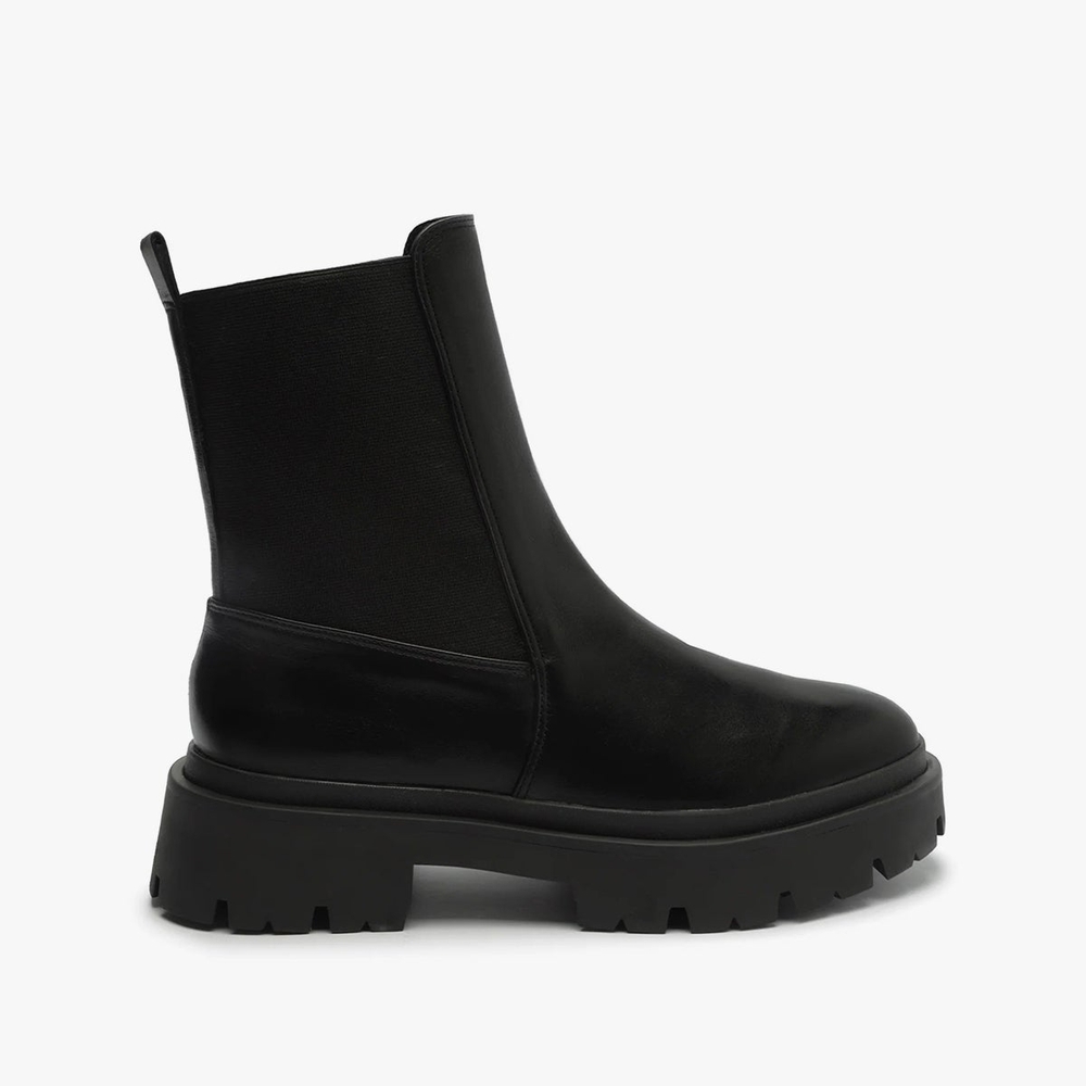 SCHUTZ Black Ankle Booties